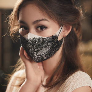 Elizabeth Lace Veil Fairymask